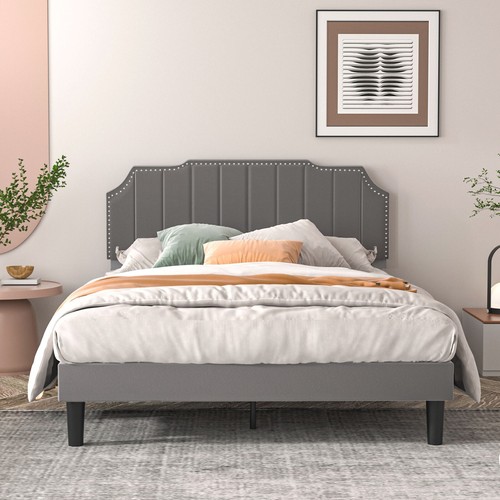 Upholstered bed frame full - frame,