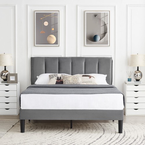 Twin full queen bed - bed, w/