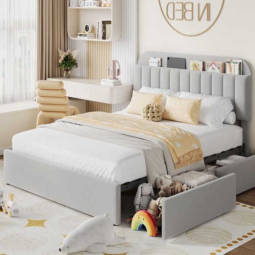 Full size platform bed - ✨full,