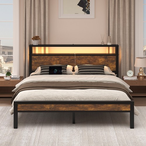 Led light bed frame - light,